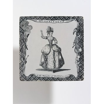 Tile - Mrs Abbington in the character of Estifania Tile - Mrs Abbington in the character of Estifania