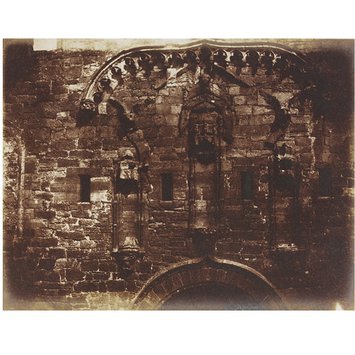 Photograph - Niches over door, Linlithgow Palace Photograph - Niches over door, Linlithgow Palace
