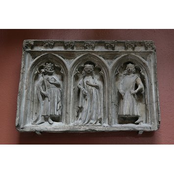 Plaster cast - Weepers from the tomb of John of Eltham, Earl of Cornwall Plaster cast - Weepers from the tomb of John of Eltham, Earl of Cornwall