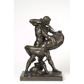 Statuette - Theseus combating the Minotaur Statuette - Theseus combating the Minotaur