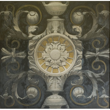 Design - Design for a decorative panel for Melchet Court Design - Design for a decorative panel for Melchet Court