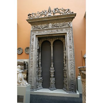 Plaster cast - Window frame Plaster cast - Window frame