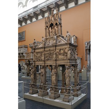 Plaster cast - Tomb of St Peter Martyr Plaster cast - Tomb of St Peter Martyr