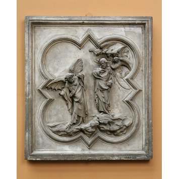 Plaster cast - The Temptation of Christ Plaster cast - The Temptation of Christ