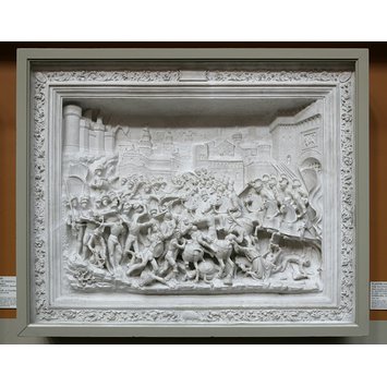 Plaster cast - The Battle of Brescia Plaster cast - The Battle of Brescia