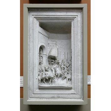 Plaster cast - The departure of Gaston de Foix from the Porta Romana Plaster cast - The departure of Gaston de Foix from the Porta Romana