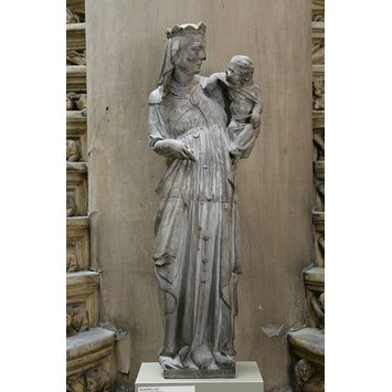 Plaster cast - Virgin and Child Plaster cast - Virgin and Child
