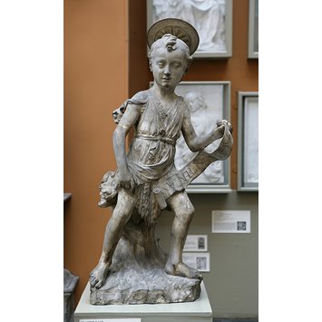 Plaster cast - Youthful St John the Baptist Plaster cast - Youthful St John the Baptist
