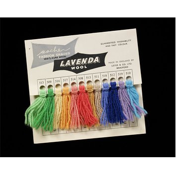 Shade card - Lavenda Wool Shade card - Lavenda Wool