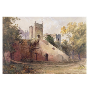 Painting - Ruined Mosque - Dacca Painting - Ruined Mosque - Dacca