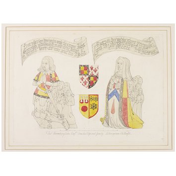Drawing - Sepulchral Brasses in Norfolk and Suffolk Drawing - Sepulchral Brasses in Norfolk and Suffolk