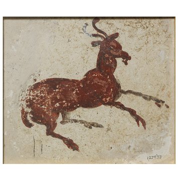 Fresco fragment - A Goat Fresco fragment - A Goat