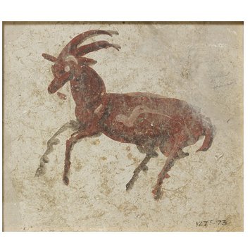 Fresco fragment - A Goat Fresco fragment - A Goat