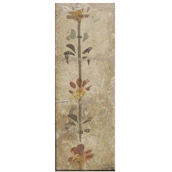 Fresco fragment - Flower stem Fresco fragment - Flower stem