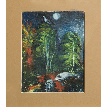 Painting - Mullah at Night Painting - Mullah at Night
