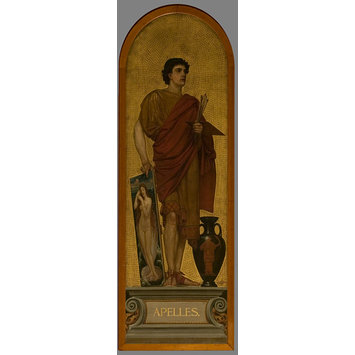 Oil painting - Apelles: design for a mosaic in the Museum (the 'Kensington Valhalla') Oil painting - Apelles: design for a mosaic in the Museum (the 'Kensington Valhalla')