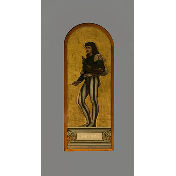 Oil painting - Giorgione: design for a mosaic in the Museum (the 'Kensington Valhalla') Oil painting - Giorgione: design for a mosaic in the Museum (the 'Kensington Valhalla')
