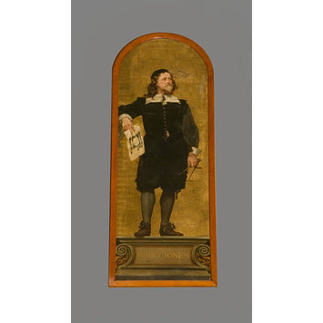 Oil painting - Inigo Jones: design for a mosaic in the Museum (the 'Kensington Valhalla') Oil painting - Inigo Jones: design for a mosaic in the Museum (the 'Kensington Valhalla')