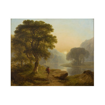 Oil painting - Morning Oil painting - Morning