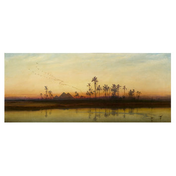 Oil painting - Sunset on the Nile Oil painting - Sunset on the Nile