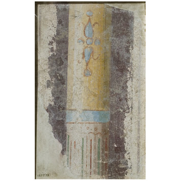 Fresco fragment - A Column Fresco fragment - A Column