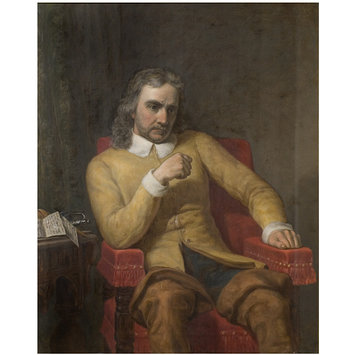 Oil painting - Oliver Cromwell (1599-1658) Oil painting - Oliver Cromwell (1599-1658)