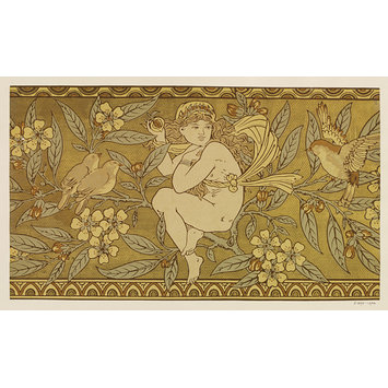 Wallpaper - Wallpaper frieze Wallpaper - Wallpaper frieze
