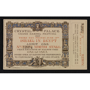 Admission Ticket - Israel in Egypt Admission Ticket - Israel in Egypt