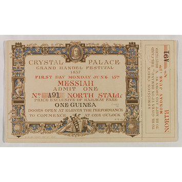 Admission Ticket - Messiah Admission Ticket - Messiah