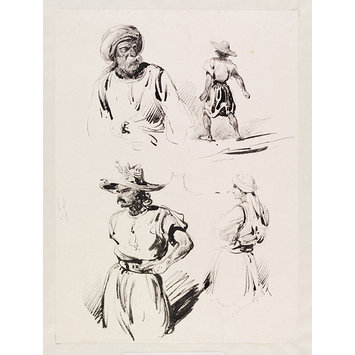Drawing - North Africans Drawing - North Africans