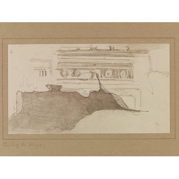 Drawing - Tomb of the Kings Drawing - Tomb of the Kings