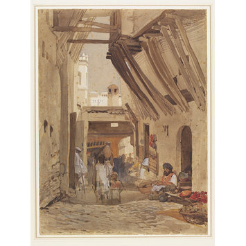 Watercolour - Street Scene Watercolour - Street Scene