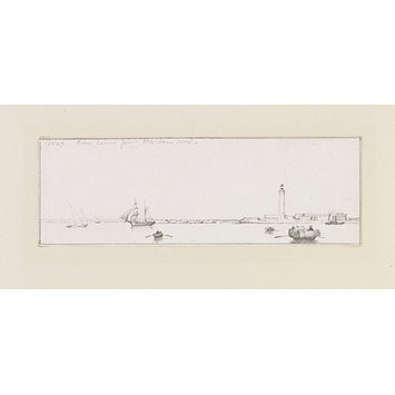 Drawing - Mex. stone comes for Harbour works Drawing - Mex. stone comes for Harbour works
