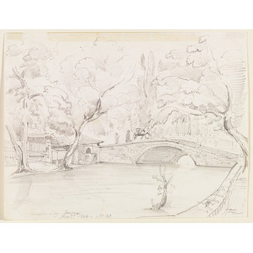 Drawing - Caravan Bridge Smyrna Drawing - Caravan Bridge Smyrna