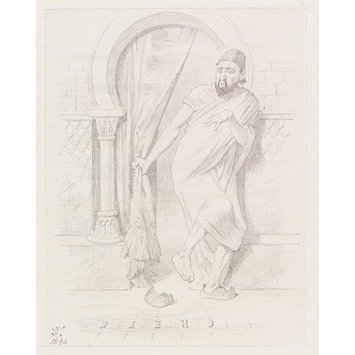 Drawing - A Turkish Bath Drawing - A Turkish Bath