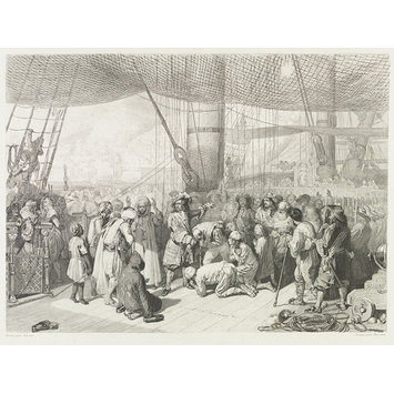 Print - Bombardement D'Alger par Duquesne, 27 Juin 1683 Print - Bombardement D'Alger par Duquesne, 27 Juin 1683