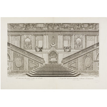 Print - View of the Ambassador's Staircase, Versailles Print - View of the Ambassador's Staircase, Versailles
