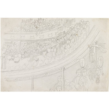 Drawing - Drury Lane Drawing - Drury Lane