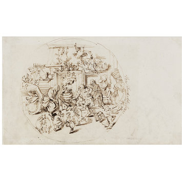 Drawing - Donnybrook Fair Drawing - Donnybrook Fair