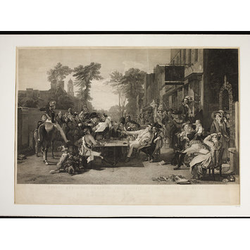 Print - Chelsea Pensioners Reading the Gazette of the Battle of Waterloo Print - Chelsea Pensioners Reading the Gazette of the Battle of Waterloo