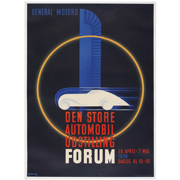 Poster - Den Store Automobil Udstilling Forum Poster - Den Store Automobil Udstilling Forum