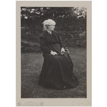 Photograph - Portrait of Jane Morris Photograph - Portrait of Jane Morris