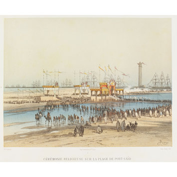 Print - Inauguration du Canal de Suez, Voyage des Souverains Print - Inauguration du Canal de Suez, Voyage des Souverains
