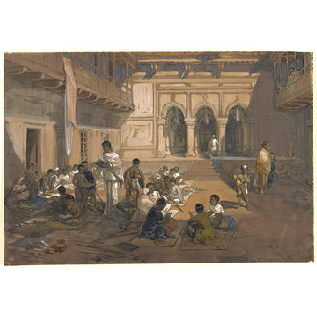 Painting - Indian School Calcutta Painting - Indian School Calcutta