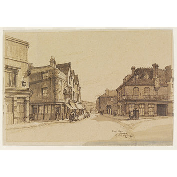 Watercolour - King's Road, Windsor Watercolour - King's Road, Windsor