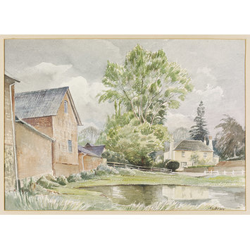 Watercolour - Bentworth, Near Alton Watercolour - Bentworth, Near Alton