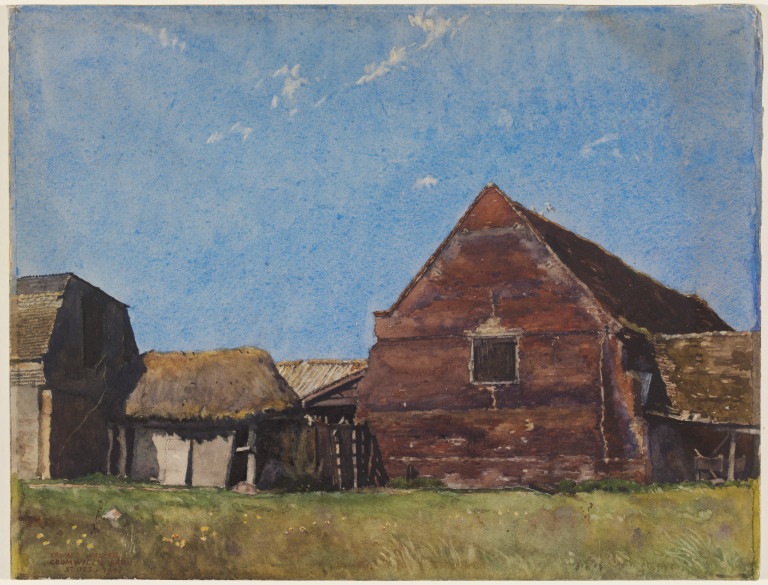 Oliver Cromwell's Barn, near St. Ives Walker, Edward V&A Search the Collections