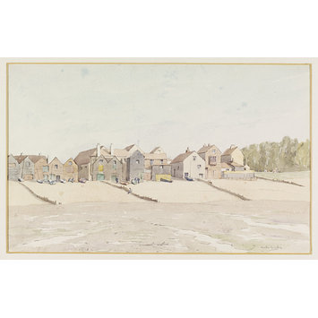 Watercolour - Whitstable, 1934 Watercolour - Whitstable, 1934