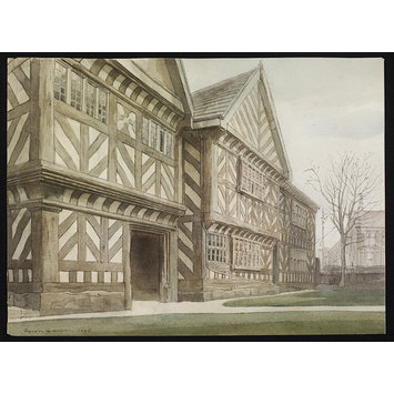 Watercolour - Slade Hall, Manchester Watercolour - Slade Hall, Manchester