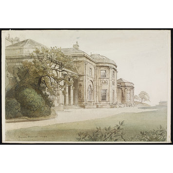 Watercolour - Heaton Hall, Manchester Watercolour - Heaton Hall, Manchester
